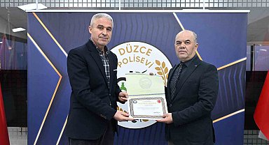 Kaynaşlı emniyet müdürü Manisa'ya tayin oldu