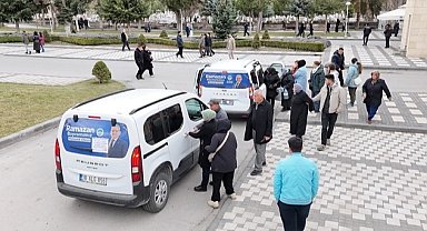 Kayseri Büyükşehir'e vatandaştan kabristan için tam not