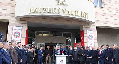 Kayseri protokolü bayramlaştı