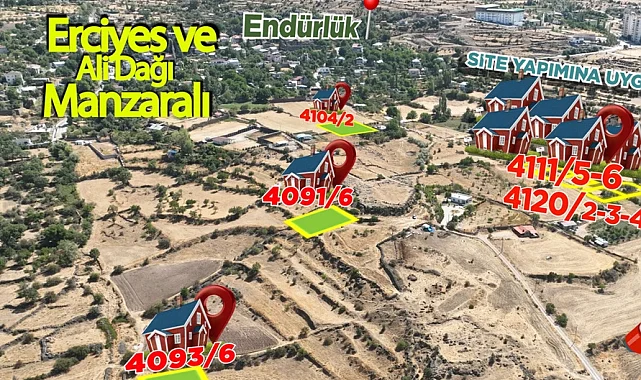 Kayseri Talas'ta villa fırsatı