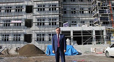 Kayseri'de ikili eğitimi sona erdirecek okulların inşaatları devam ediyor