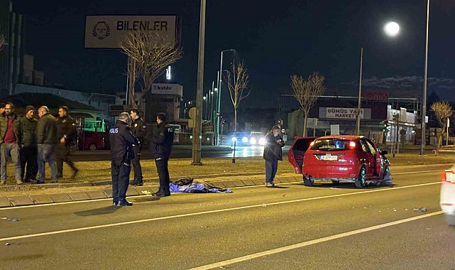 Kayseri'de otomobil yayaya çarptı: 1 ölü