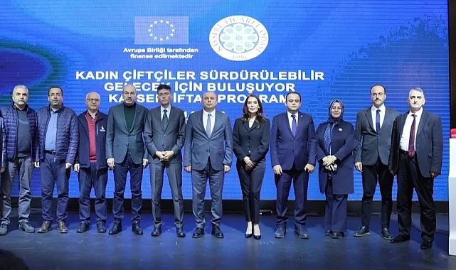 Kayserili kadın çiftçiler sürdürülebilir gelecek için buluştu