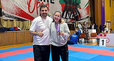 Kayserili karateciler Bulgaristan'da kürsüye ambargo koydu