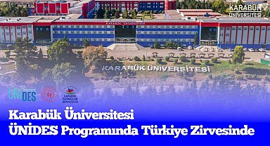 KBÜ, ÜNİDES programında Türkiye birincisi
