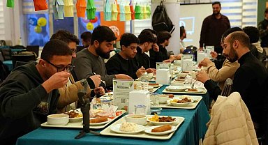 KBÜ'de uluslararası öğrenci iftarı düzenlendi