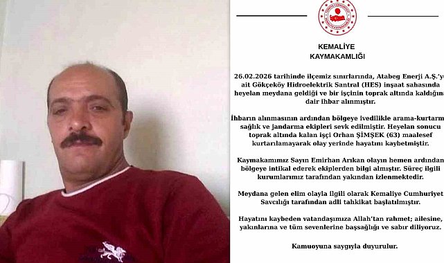 Kemaliye Kaymakamlığı, 4 gün sonra açıklama yaptı