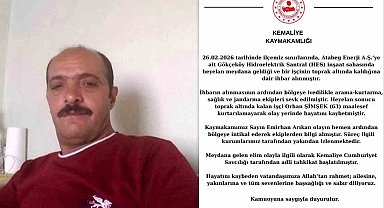 Kemaliye Kaymakamlığı, 4 gün sonra açıklama yaptı