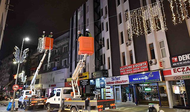 Kent merkezini aydınlatacak LED dönüşüm çalışmaları başladı