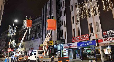 Kent merkezini aydınlatacak LED dönüşüm çalışmaları başladı