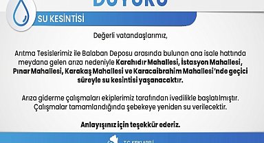 Kırklareli'nde su kesintisi Ramazan'da vatandaşları mağdur etti