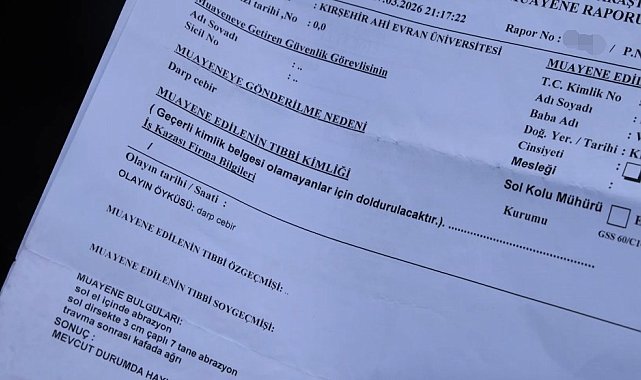 Kırşehir'de belde belediye başkanının şizofreni hastasını darbettiği iddiası
