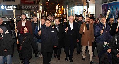 Kızılcahamam'da Ramazan coşkusu fener alayı ile yaşandı