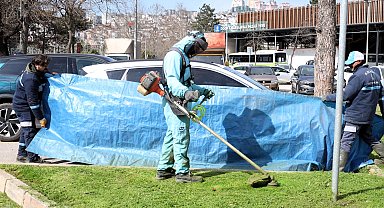 Kocaeli Büyükşehir'den çevre bakım faaliyetlerinde hassas çalışma