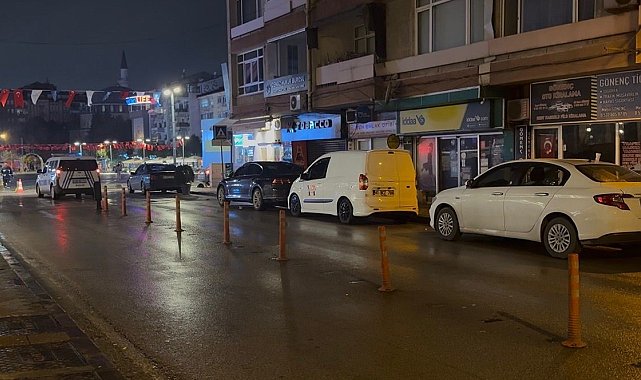 Kocaeli'de bıçaklanan şahıs dükkana sığındı