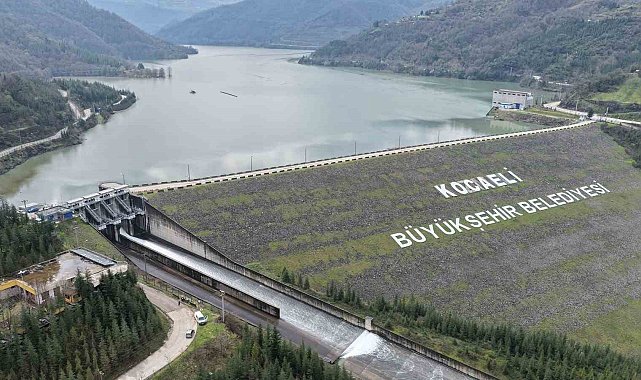 Kocaeli'nin fazla suyu Sapanca Gölü'ne gönderiliyor