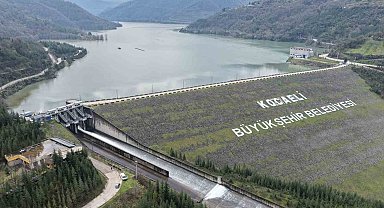 Kocaeli'nin fazla suyu Sapanca Gölü'ne gönderiliyor