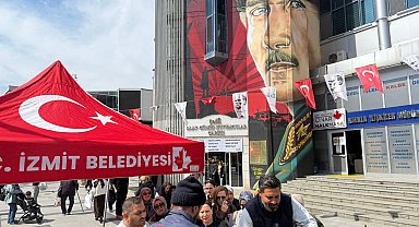 Kocaeli'de İzmit'te Orman Haftası'na özel 2020 fidan dağıtımı