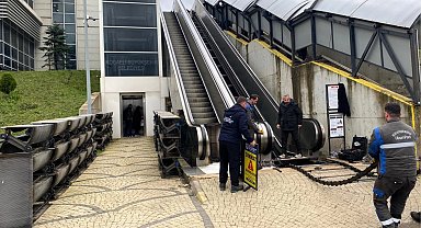 Kocaeli'de yürüyen merdivenlere kapsamlı bakım