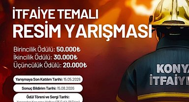 Konya Büyükşehir'den ödüllü resim yarışması