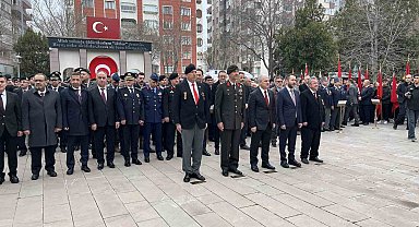 Konya'da Çanakkale Zaferi'nin 111'inci yıl dönümünde şehitler anıldı