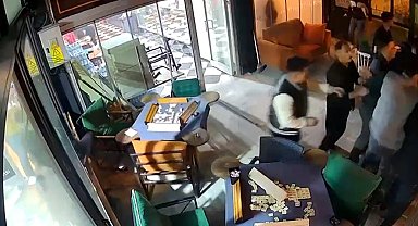 Konya'da gencin hayatını kaybettiği kavga anı kamerada