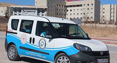 Konya'da ilk; evden çıkamayan engelli hastalara evde sağlık raporu hizmeti