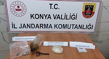 Konya'da jandarmadan uyuşturucuya geçit yok: 21 tutuklama