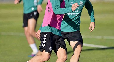 Konyaspor, Kocaelispor maçı hazırlıklarına başladı