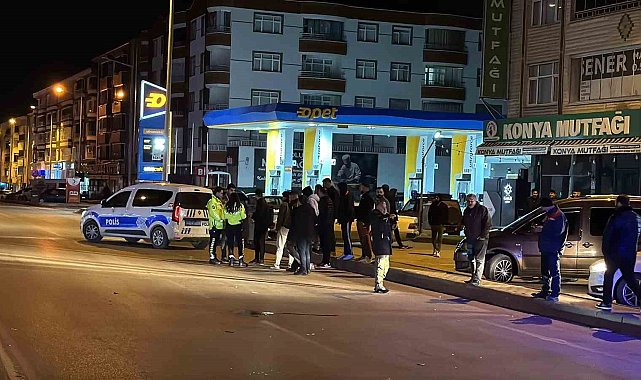 Kulu'da otomobil yayaya çarptı: 1 yaralı