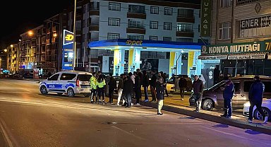 Kulu'da otomobil yayaya çarptı: 1 yaralı