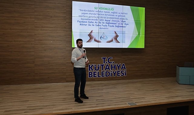 Kütahya Belediyesi personeline "Sıfır Atık" eğitimi