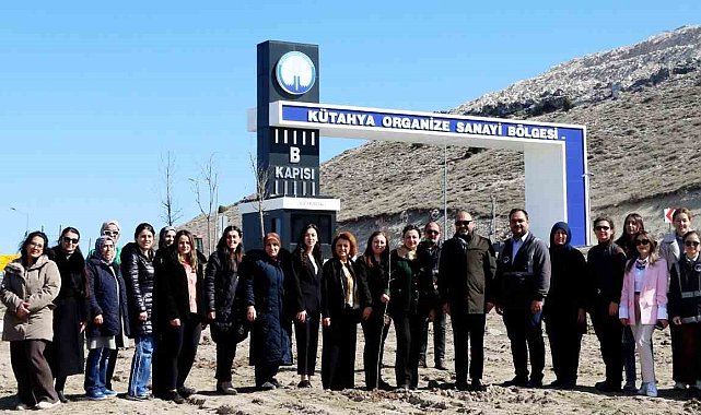 Kütahya OSB'de fidan dikim etkinliği