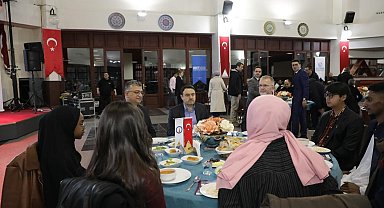 Kütahya'daki uluslararası öğrenciler iftarda buluştu