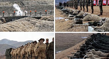 Kuzey Kore dev savaş gemisinden füze denemesi yaptı