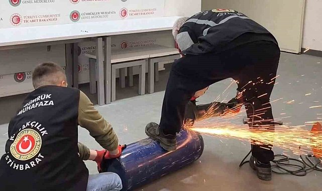 LPG tanklarından 35 kilo uyuşturucu çıktı