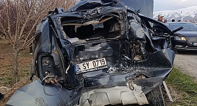 Malatya'da feci kazanın görüntüleri ortaya çıktı