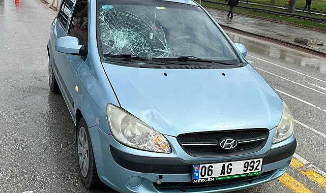 Malatya'da otomobil yayaya çarptı: 2 yaralı