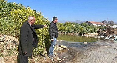 Malgaç Çayı'nda ulaşımı rahatlatan düzenleme