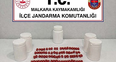 Malkara'da uyuşturucu operasyonu: 97 hap ele geçirildi