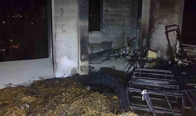 Manavgat'ta ardiye yangını korkuttu
