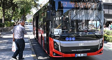 Manisa Büyükşehir bayramda 175 bin kişiyi ücretsiz taşıdı