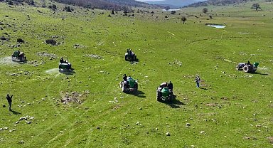 Manisa'da meralara 8,5 tonluk bereket