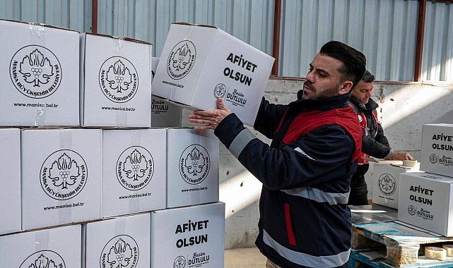 Manisa'da ramazan dayanışması giderek büyüyor