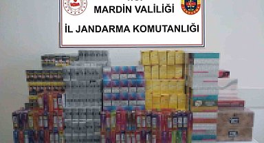 Mardin'de 10 bin paket kaçak sigara ele geçirildi
