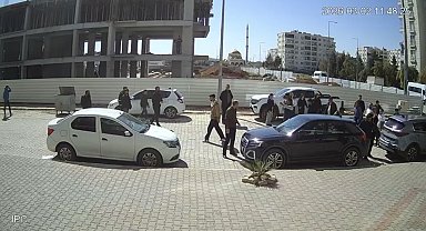 Mardin'de 2 kişinin yaralandığı kavganın görüntüleri ortaya çıktı