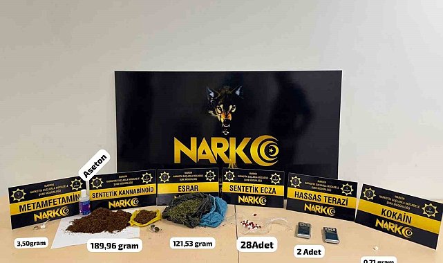 Mardin'de uyuşturucu operasyonunda 2 şüpheli yakalandı