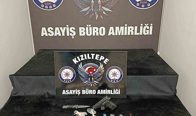 Mardin'de uyuşturucu operasyonunda 4 şüpheli yakalandı