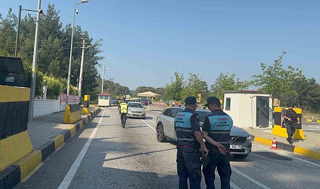 Marmaris'e bayram için 5 bin araç giriş yaptı