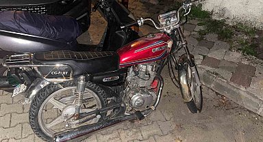 Marmaris'te motosiklet hırsızları polisten kaçamadı